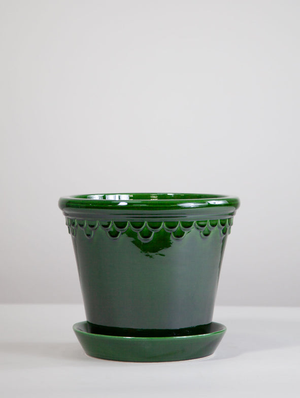 Green Glazed - 20cm